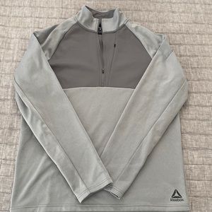 Reebok fleece lined quarter zip